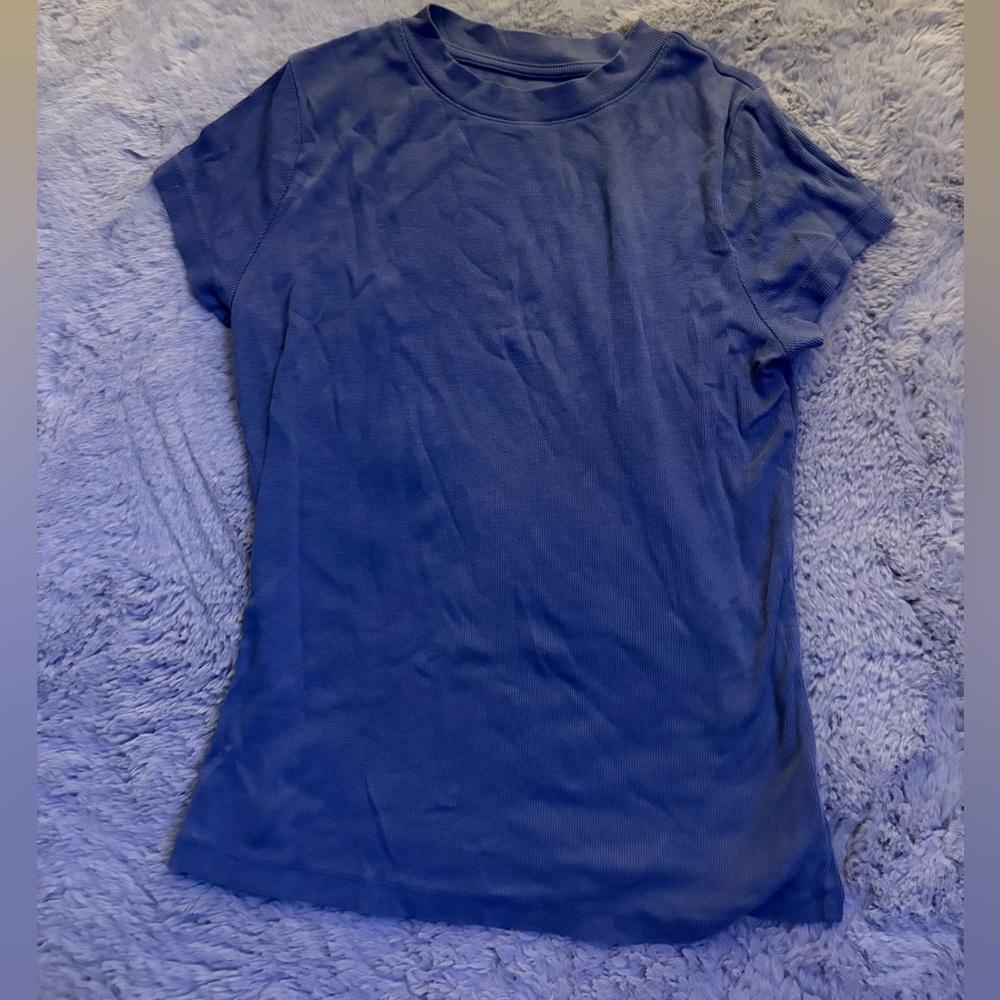 a new day Women's Blue Short Sleeve Tee